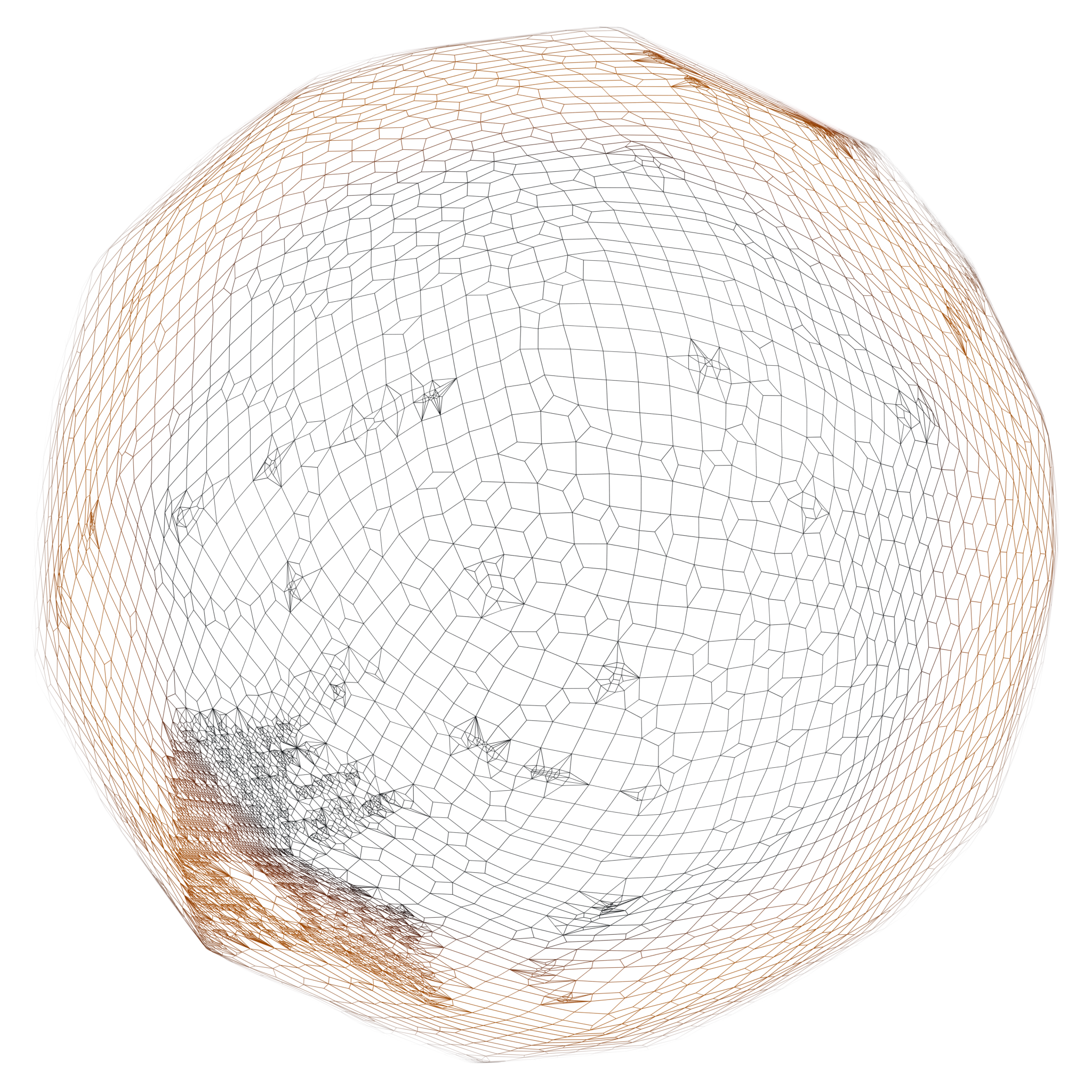 3D Sphere Back Layer