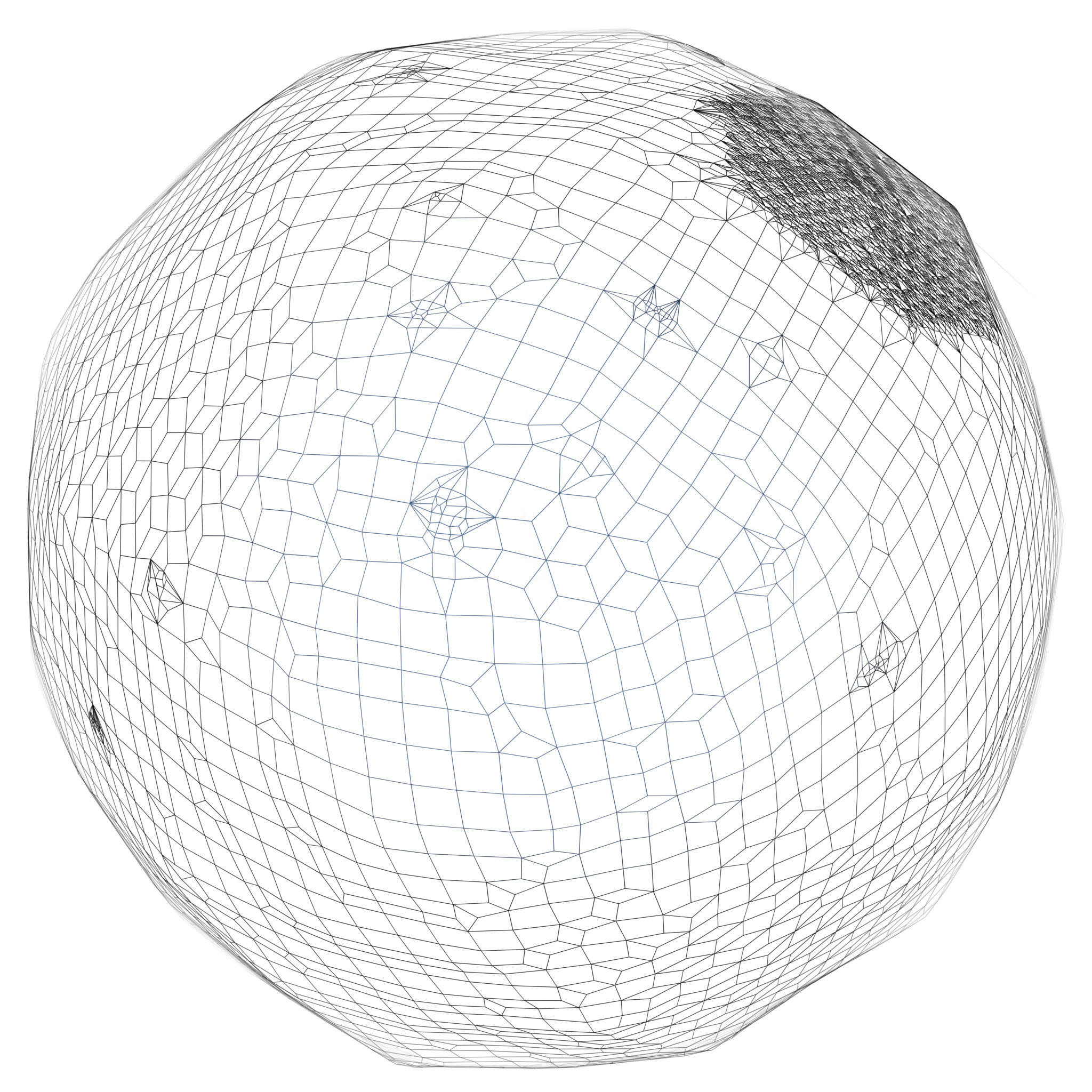 3D Sphere Front Layer