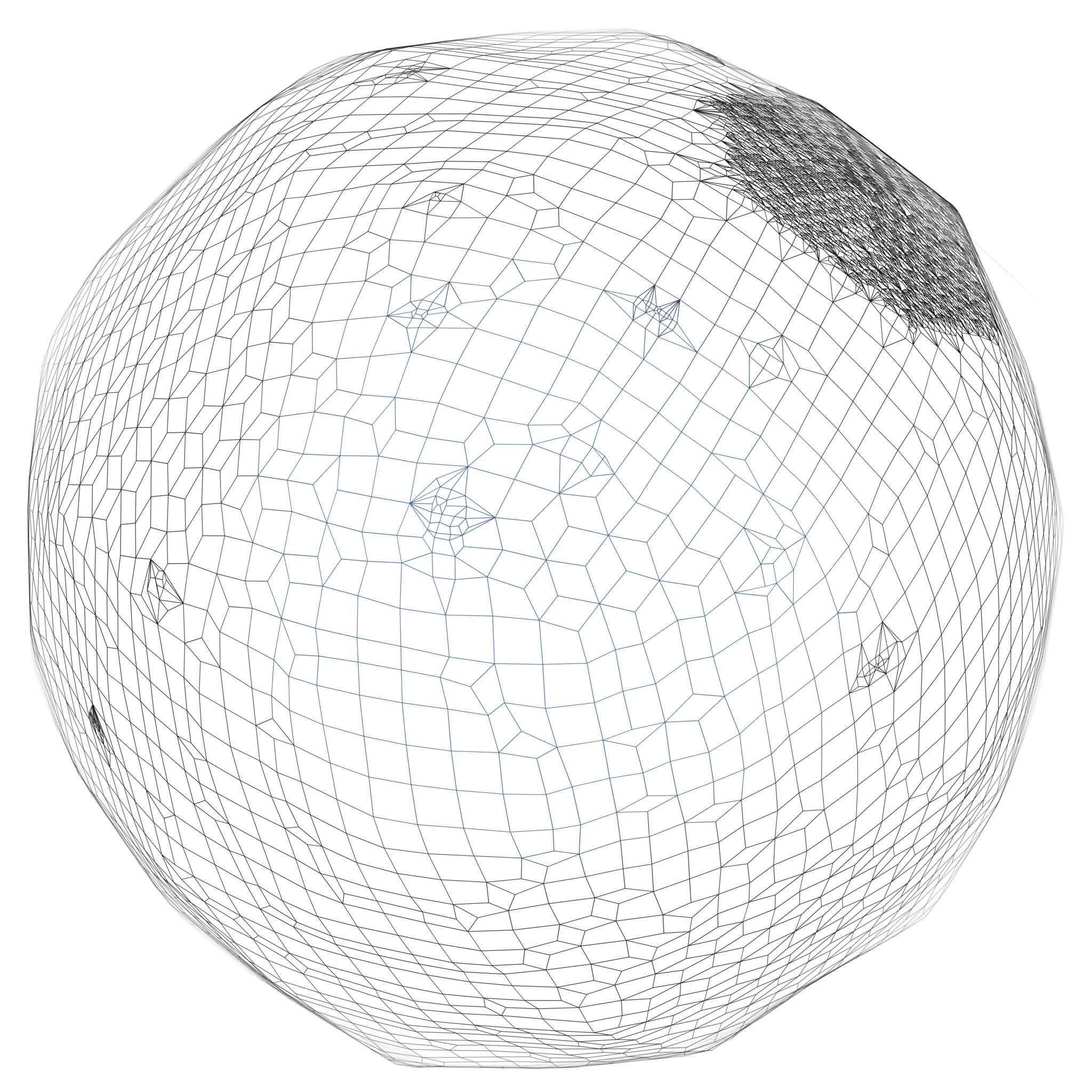 3D Sphere Front Layer